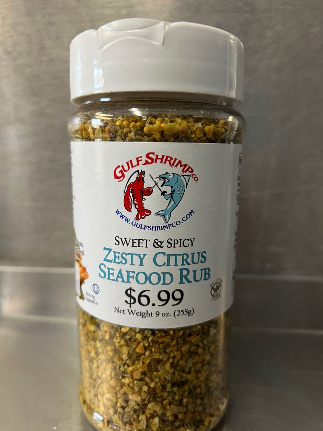ZESTY CITRUS SEAFOOD RUB