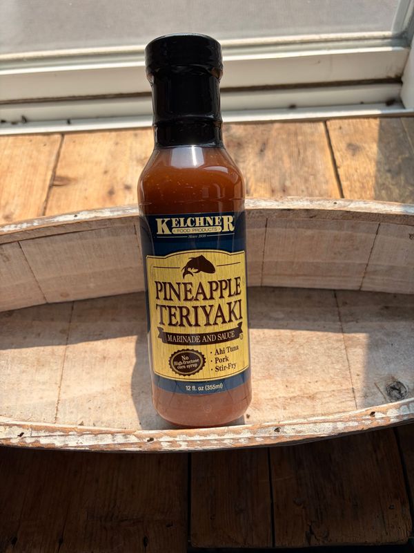 KELCHNER'S PINEAPPLE TERIYAKI SAUCE