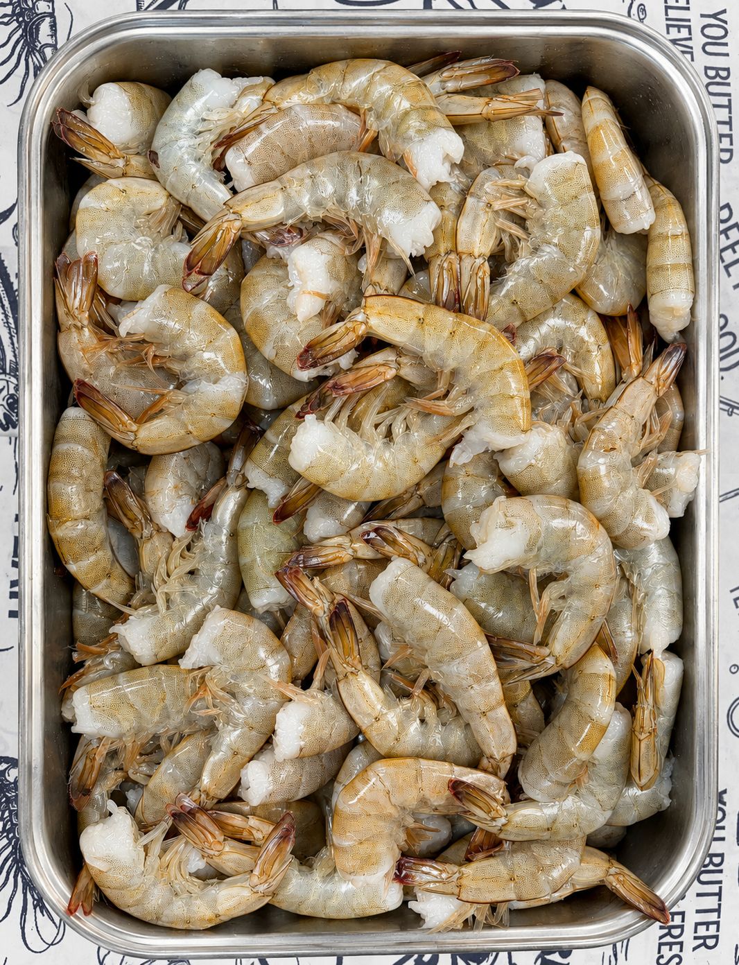FRESH 21/25 GULF WHITE SHRIMP FRESH 21/25 GULF WHITE SHRIMP