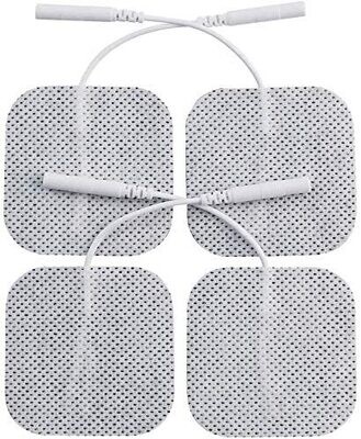 4 electrodos TENS / EMS 2X2&quot;