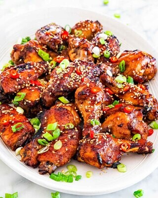 Sticky Chinese Sauce Chicken Wings