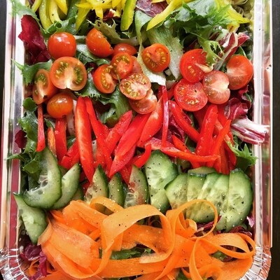 Colorful Green Salad (Vegan)