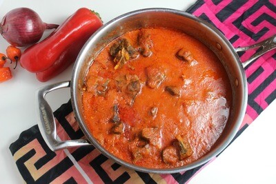 Spicy Curried/Goat Stew