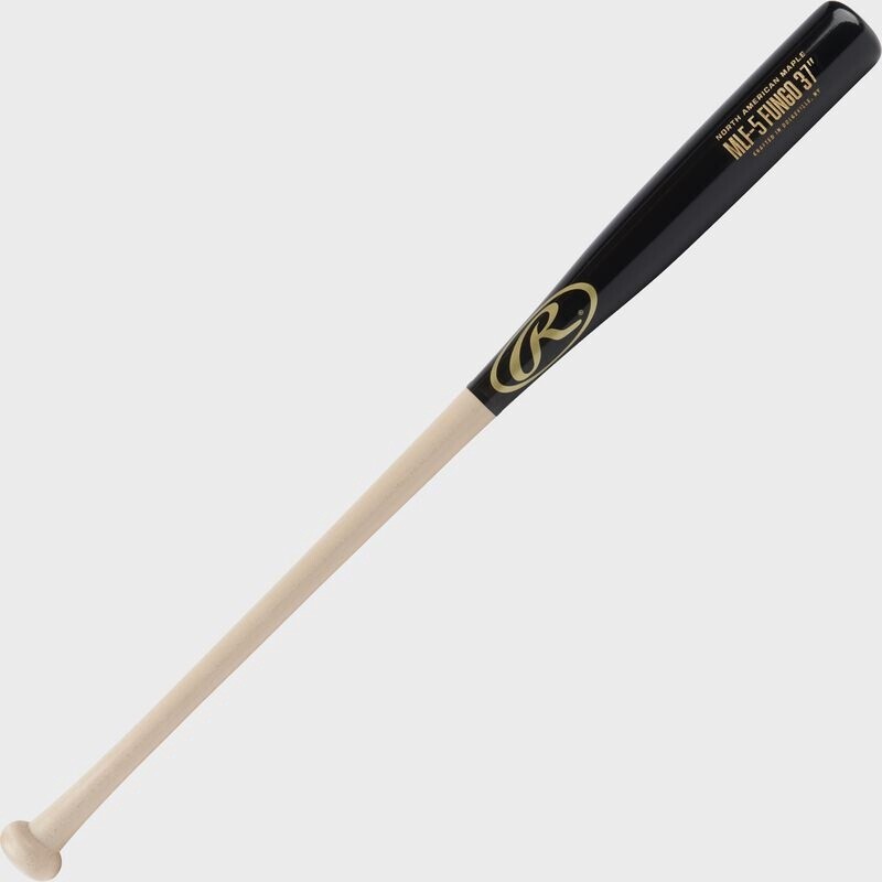 2022 RAWLINGS MAPLE FUNGO BAT, 34&quot; &amp; 37&quot; LENGTHS