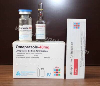 Omeprazole 40 mg Inj