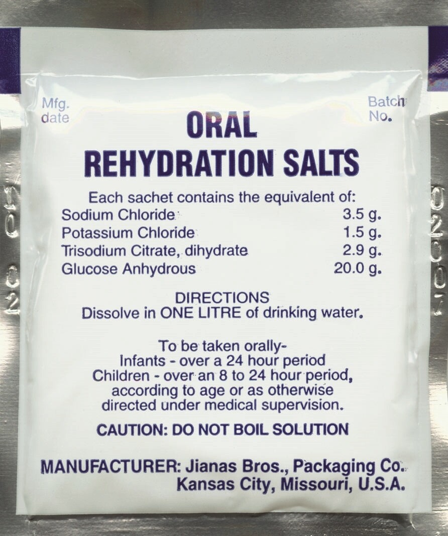 Serum Oral (SRO) Rehydration Salts