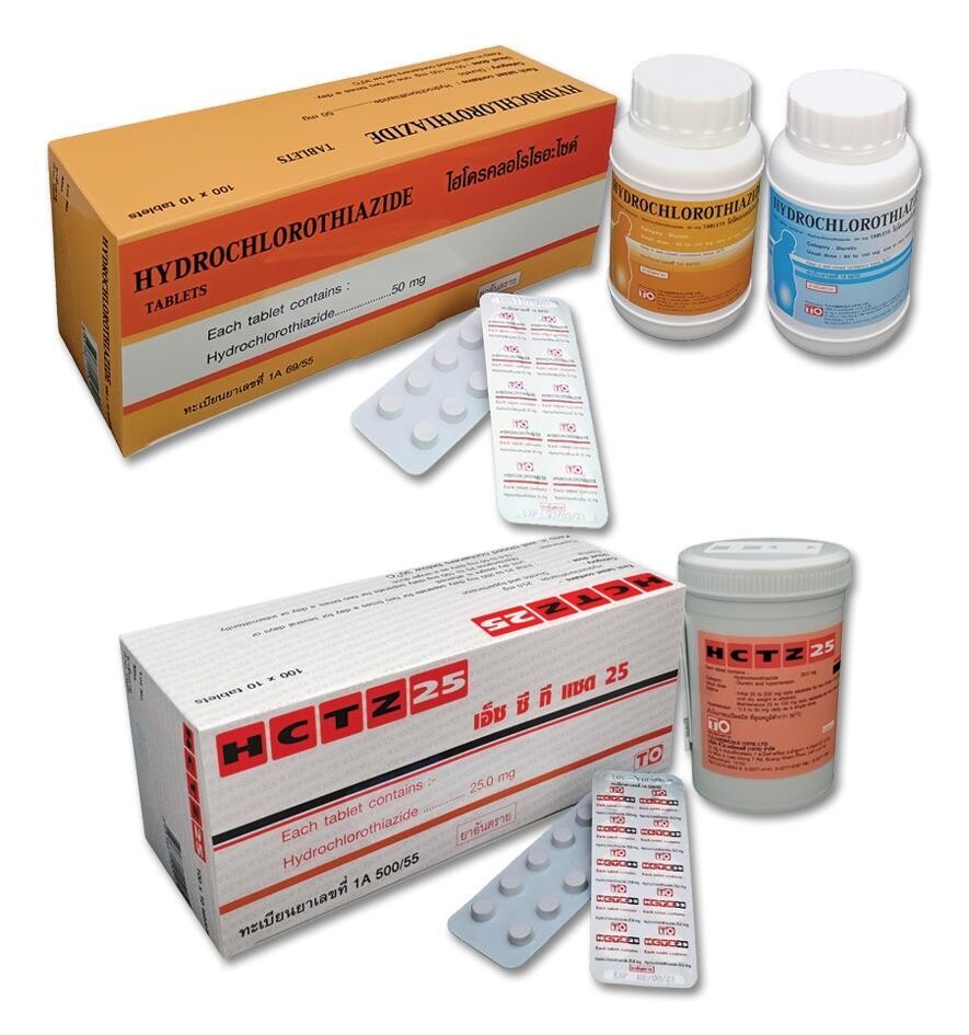 Hydrochlorotiazide 20mg