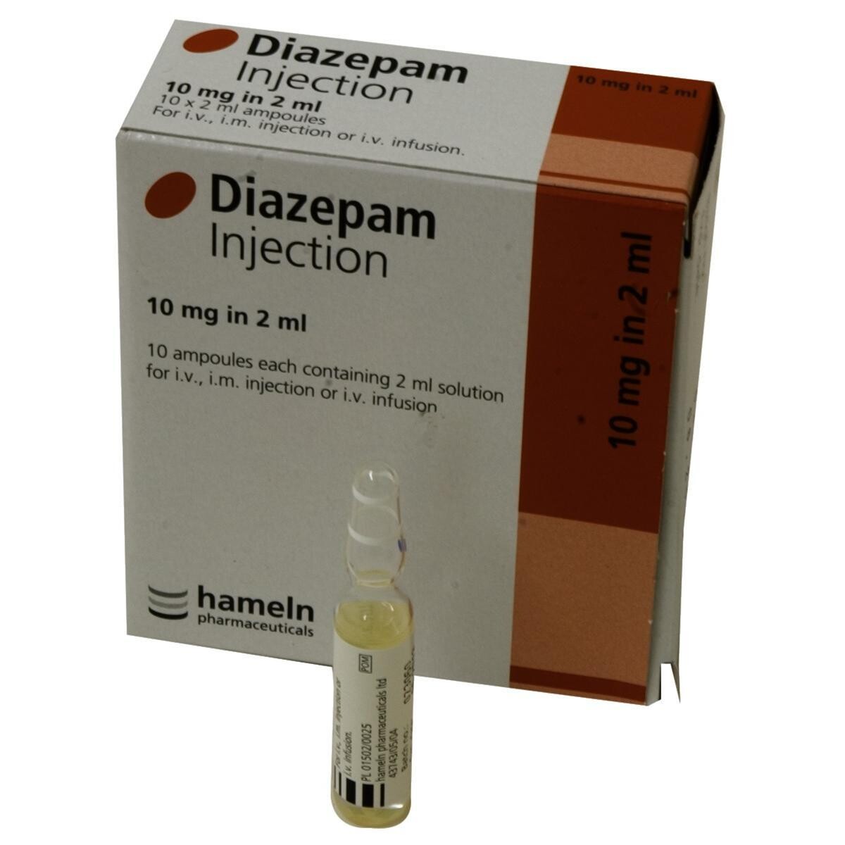 Diazepam 10mg inj