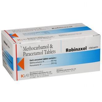 Robinaxol (Methocarbamol 350mg, Paracetamol 250mg)