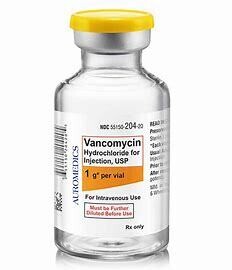 Vancomycin 500 mg inj