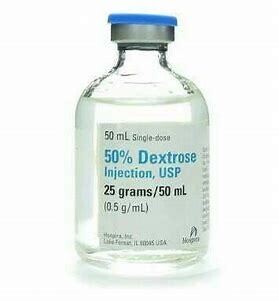 Serum Dextrose 50 % Inj