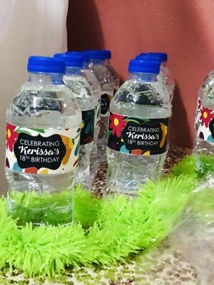 Bottled Water Label