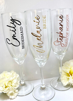 Bridal Party Glasses