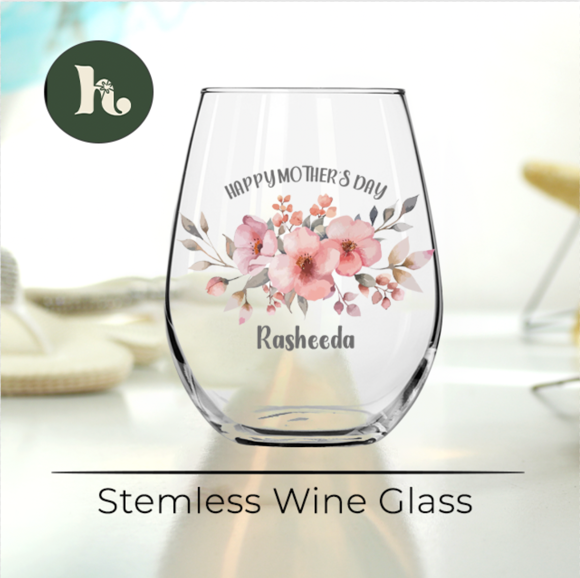 Stemless Wine Glass