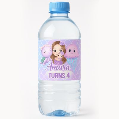 Bottled Water Label
