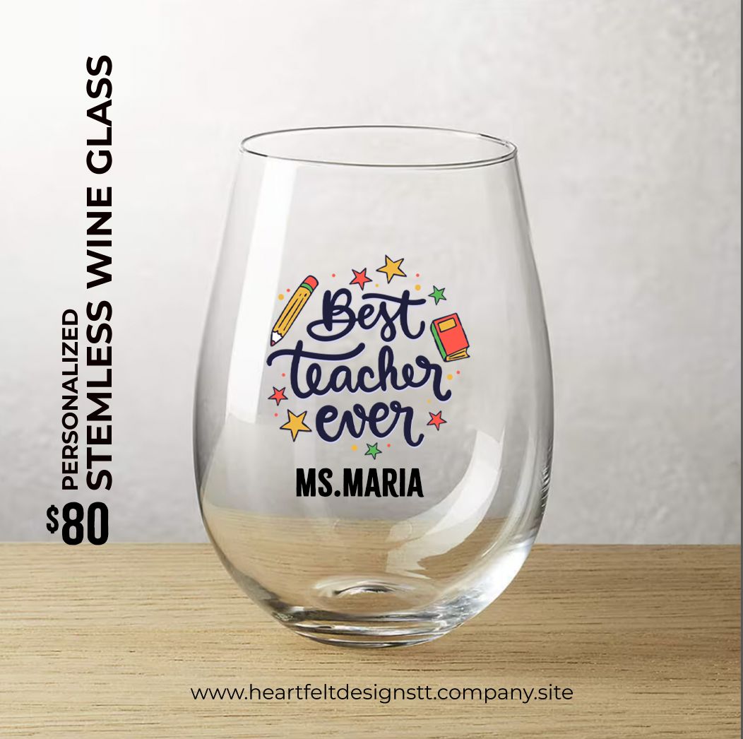 Stemless Wine Glass