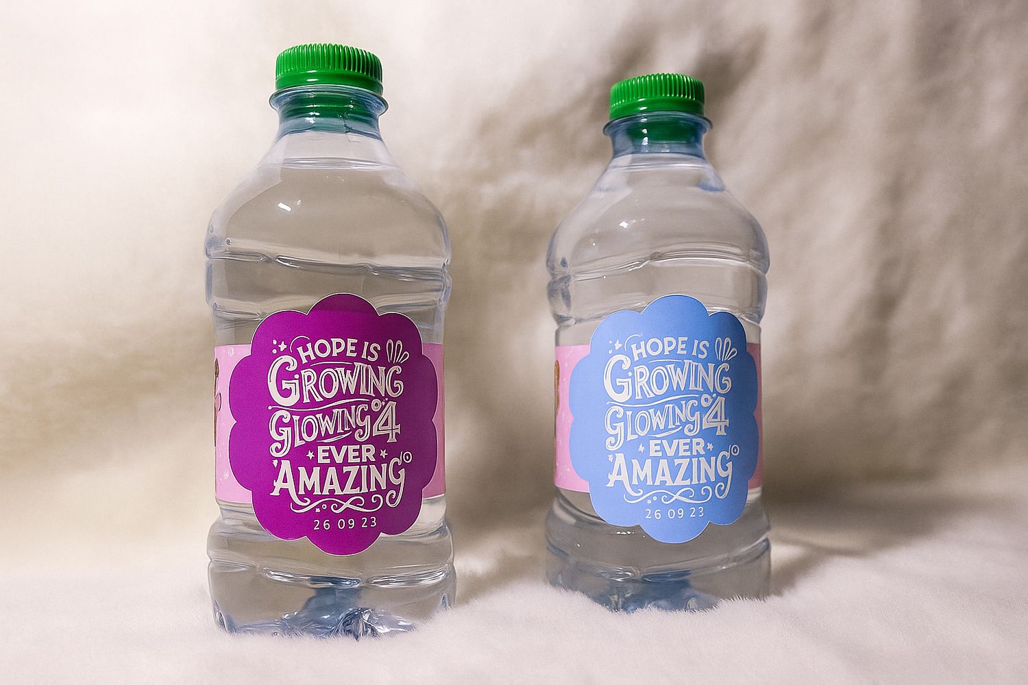 Bottled Water Label