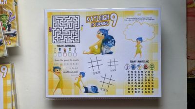 Activity Placemat