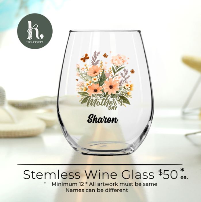 Stemless Wine Glass