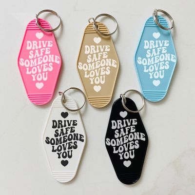 Motel Keychain