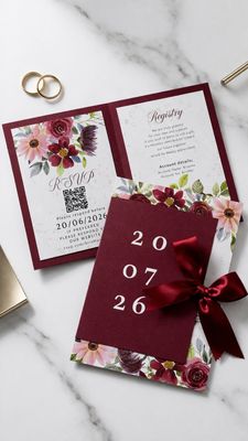The Statement Fold Invitation
