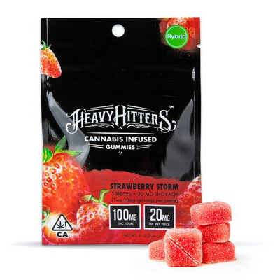 Strawberry Storm 100mg - Heavy Hitters