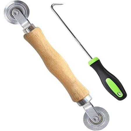 Screen Door Repair Kit with Rolling Tool