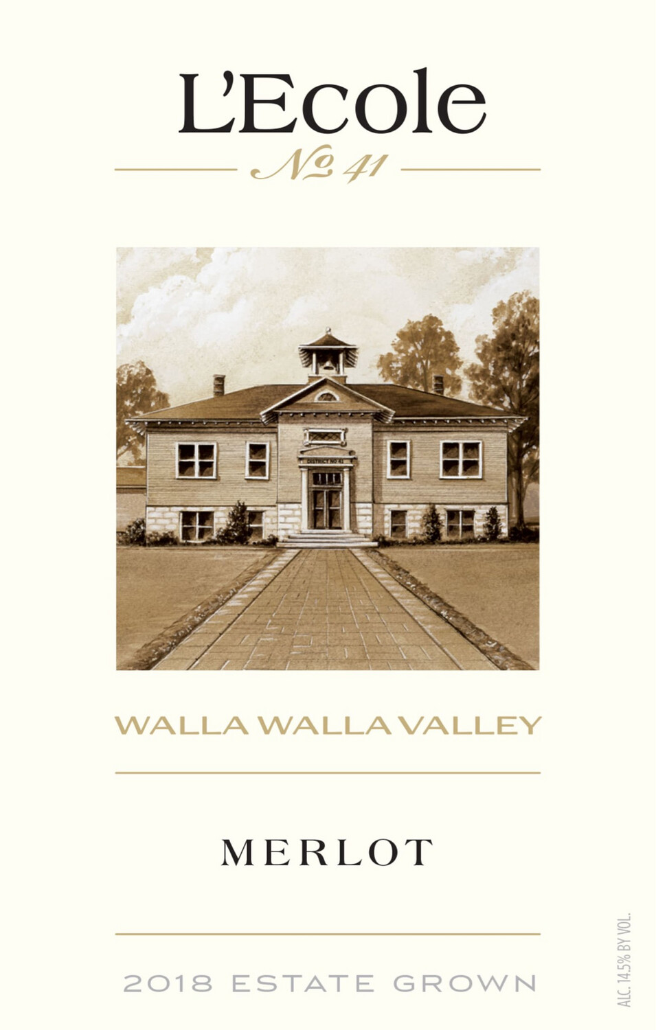L&#39;Ecole Estate Merlot Walla Walla Valley 2021