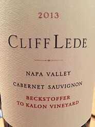 Cliff Lede Vineyards To Kalon Vineyars 12,13,14(3pack) Cabernet Sauvignon
