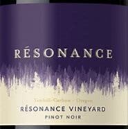 Résonance  &#39;Resonance Vineyard&#39; Piont Noir 2018