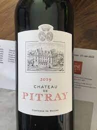 Chateau de Pitray, Cotes de Bordeaux, FR 2019