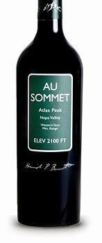Au Sommet Cabernet Sauvignon, Atlas Peak, Napa Valley 2021