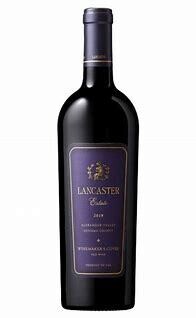Lancaster Estate Winemaker&#39;s Cuvee Red Blend, Alexander Valley, CA 2019