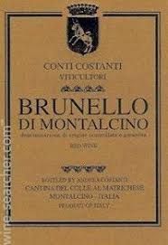 Conti Costanti Brunello di Montalcino DOCG 2018