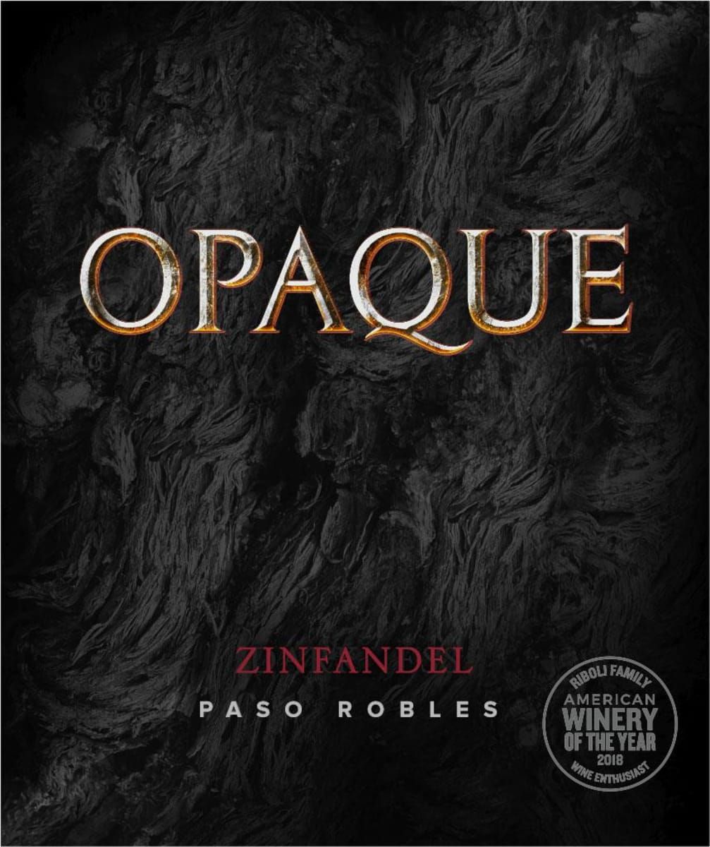Opaque Zinfandel, Paso Robles 2018