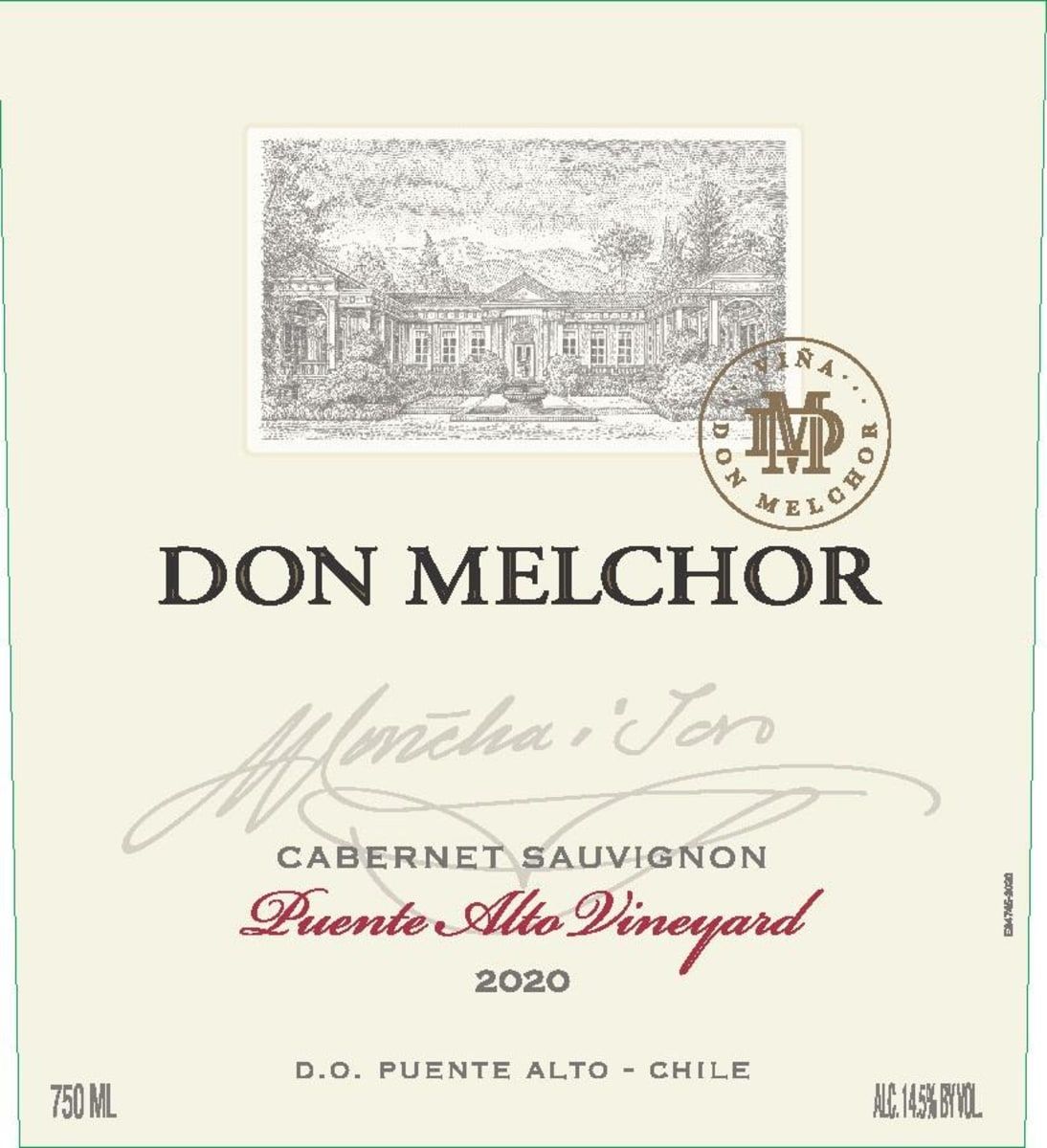 Don Melchor Cabernet Sauvignon 2020
