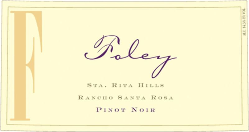 Foley Pinot Noir, Sta. Rita Hills, 2021