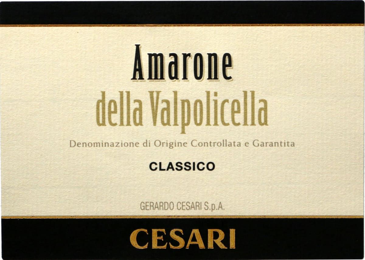 Cesari Amarone Classico 2019