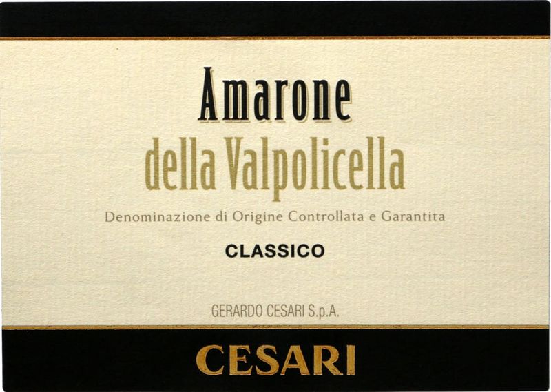 Cesari Amarone Classico 2019