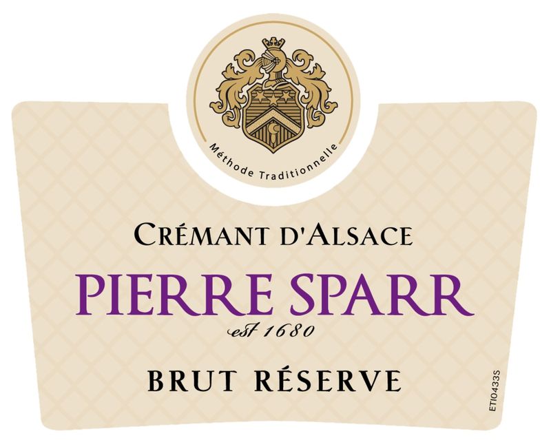 Pierre Sparr Crement D&#39;Alsace Brut Reserve
