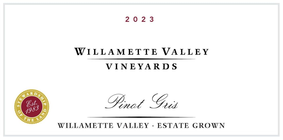 Willamette Valley Vnyds Pinot Gris, OR 2023