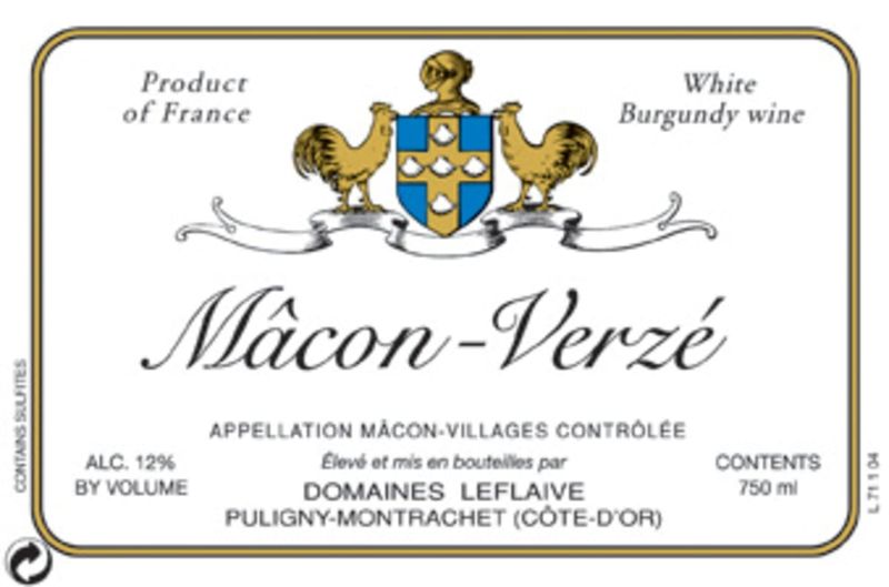 Leflaive Mâcon-Verzé Le Monté 2023