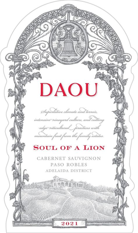 Daou Vineyards, &quot;Soul Of A Lion&quot; Cabernet Sauvignon, Paso Robles 2021 (1.5 L)