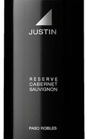Justin Reserve Cabernet Sauvignon, Paso Robles CA 2022