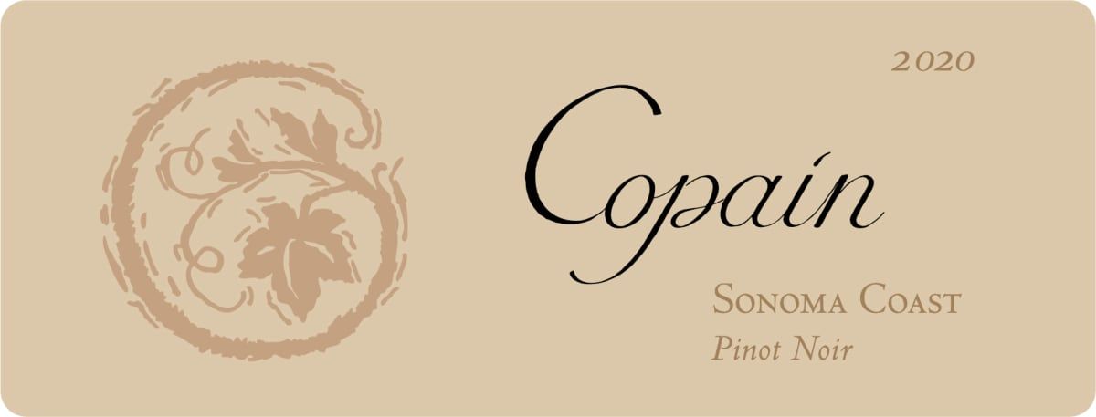 Copain Wines Sonoma Coast Pinot Noir 2020