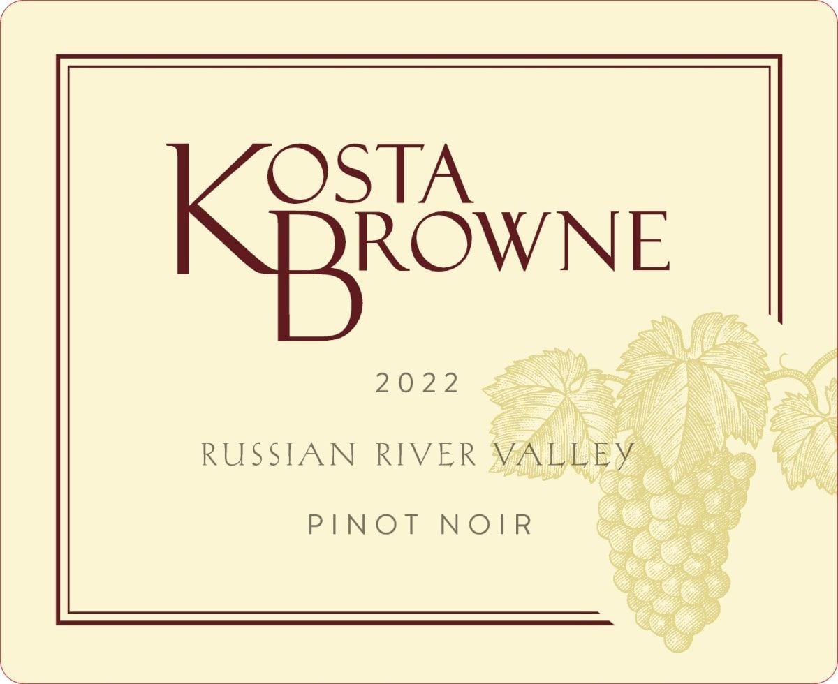 Kosta Browne Pinot Noir, Russian River Valley, CA 2022