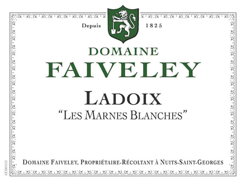 Faiveley Ladoix Les Marnes Blanches, Burgundy, France 2022