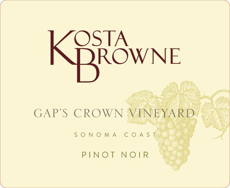 Kosta Browne Gap&#39;s Crown Vineyard, Sonoma Coast, CA 2022