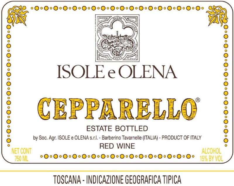Isole e Olena Cepparello Toscana IGT 2020