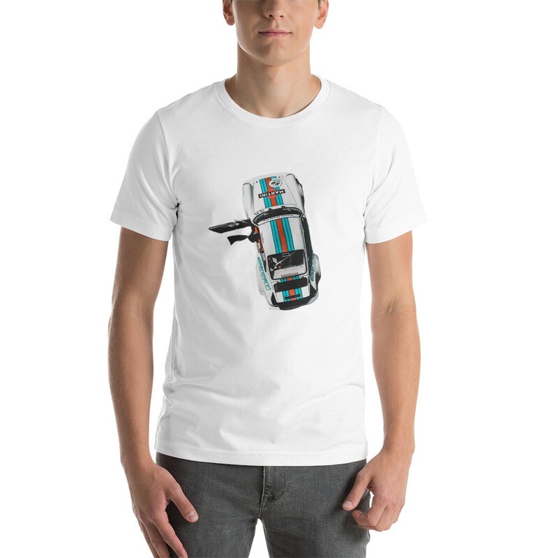 Martini Porsche 911 Ring Spun T-Shirt